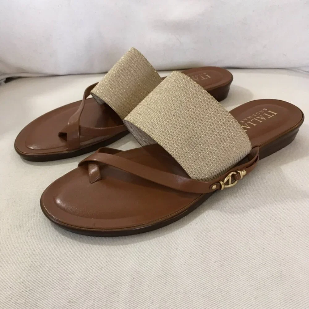 NWOT Italian Shoemakers Heidie Sandal Sz 10W